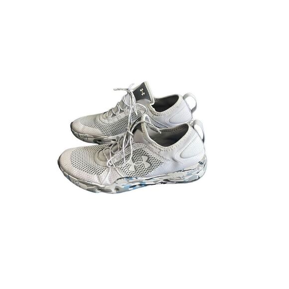 Under Armour Mens Gray Micro G Kilchis Camo Fishing Shoes Size 10 - Picture 7 of 11